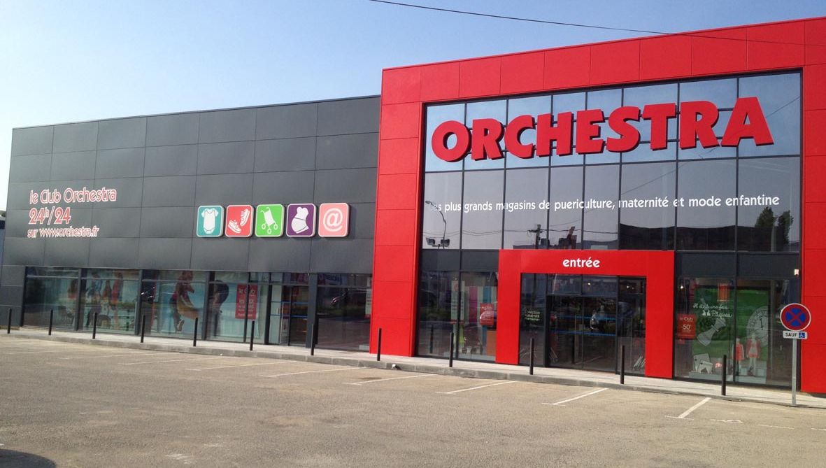 Maghreb Rayonnage a installé le rayonnage du nouveau magasin ORCHESTRA Marjane Californie Mall